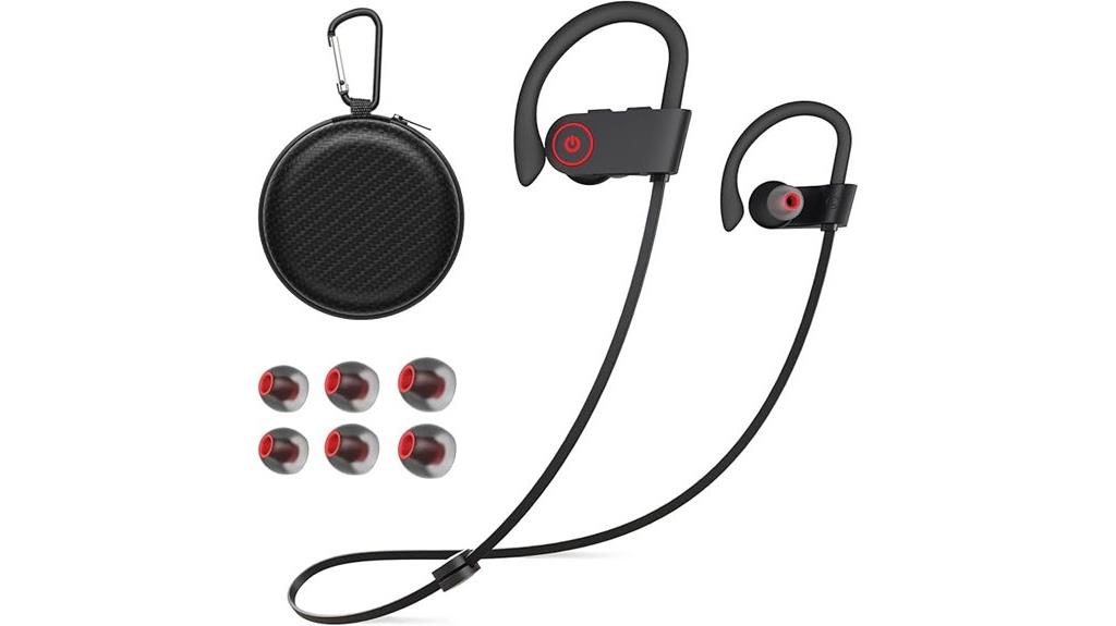 wireless waterproof sports earbuds