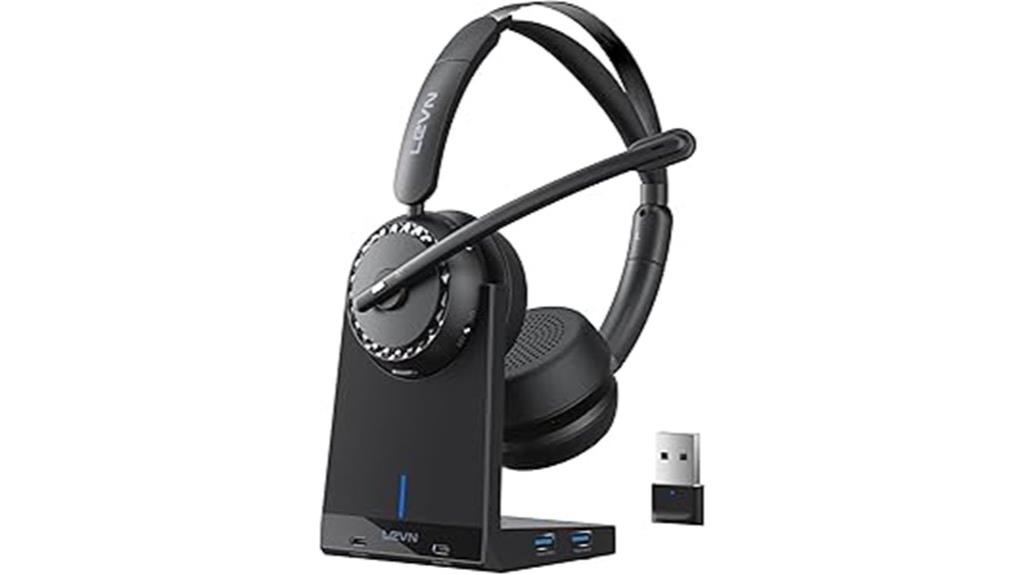 wireless work headset