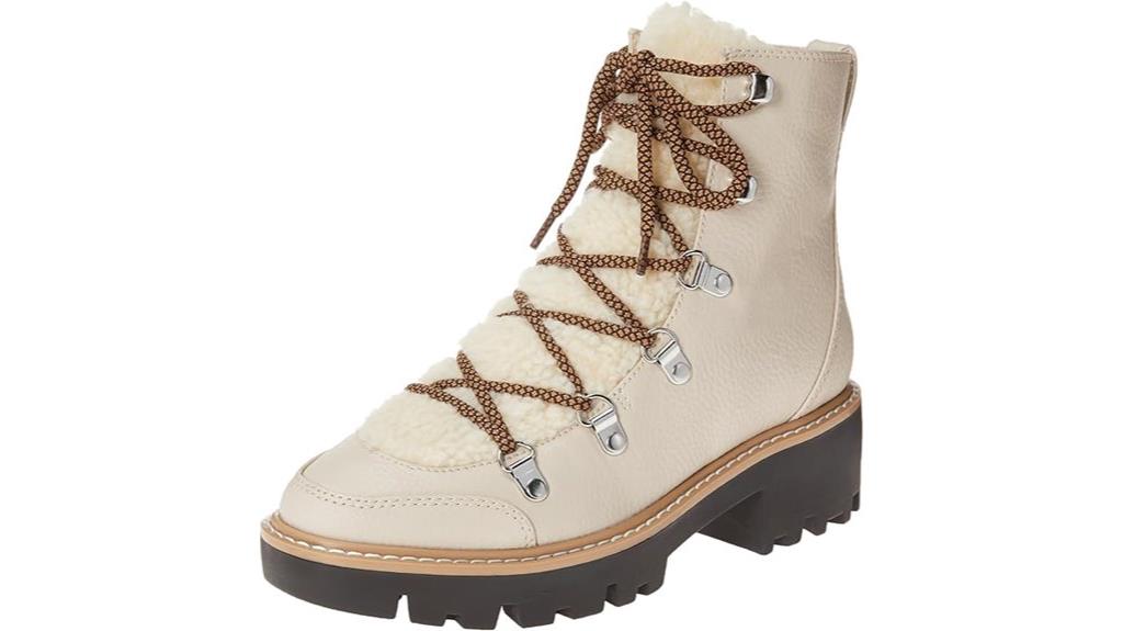 women s high top shearling boots