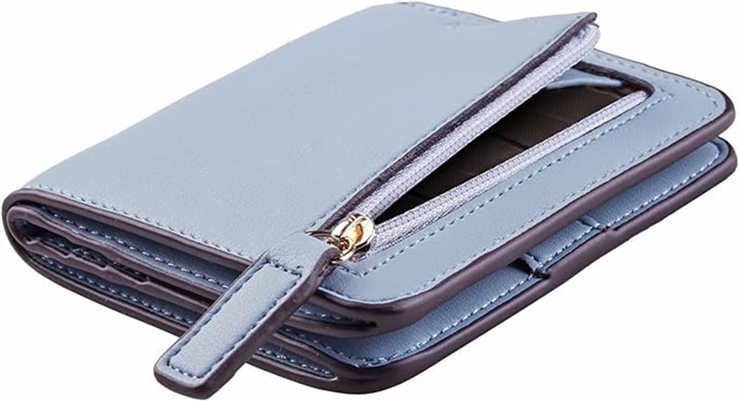 women s rfid leather wallet