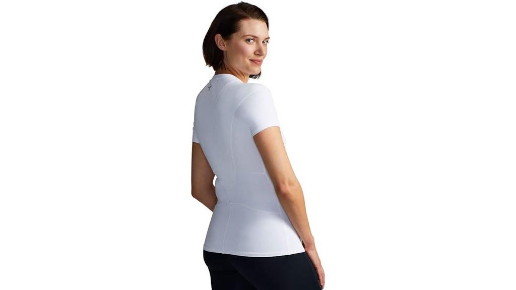 women s shoulder support shirt