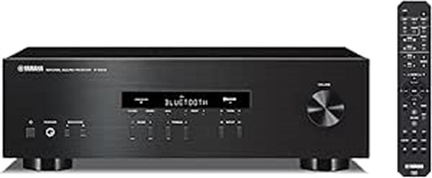 yamaha r s202bl stereo receiver