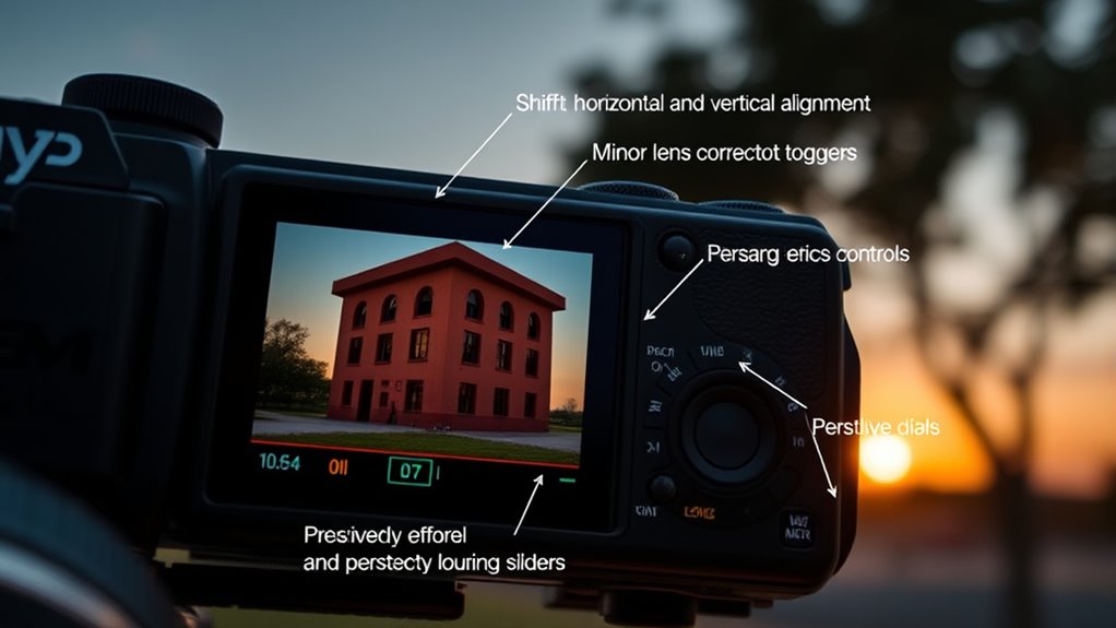 adjust camera lighting perspective