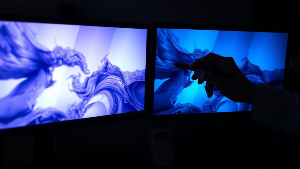 compare screen gain performance