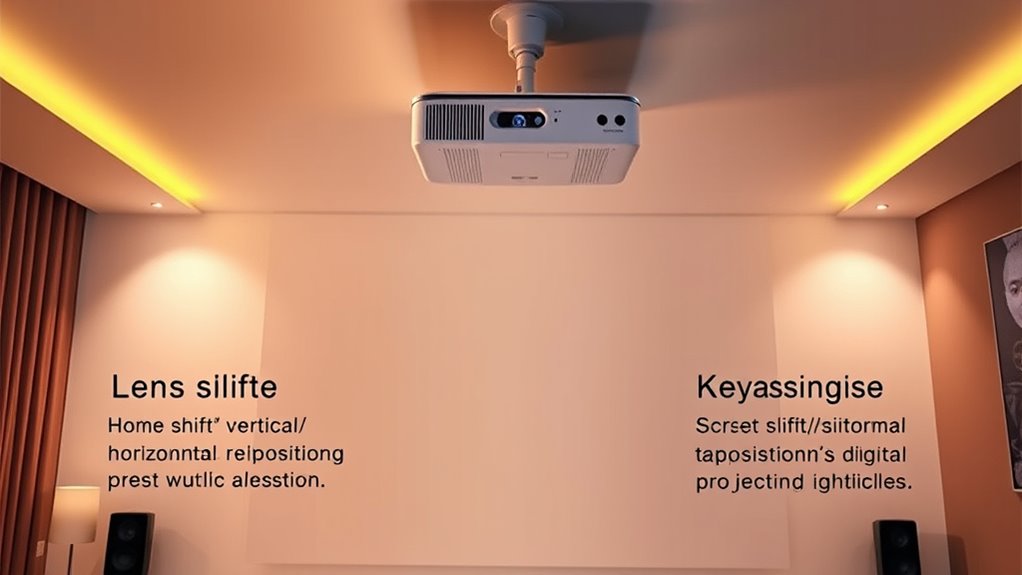correct image trapezoidal distortion