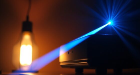 laser vs lamp frequency