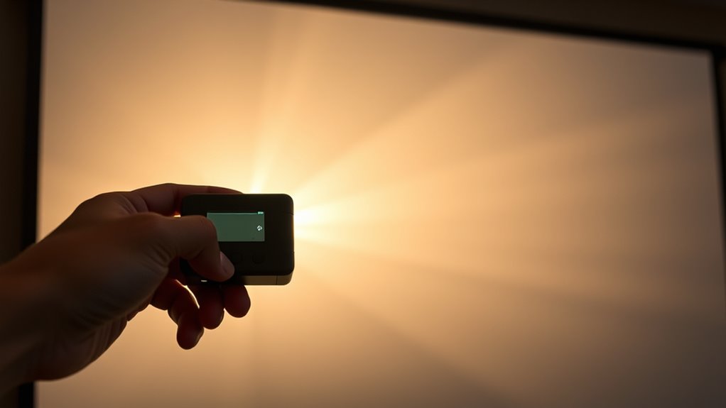 screen gain affects viewing angles
