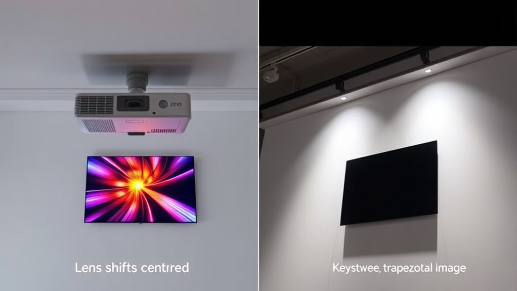 understanding lens shift keystone