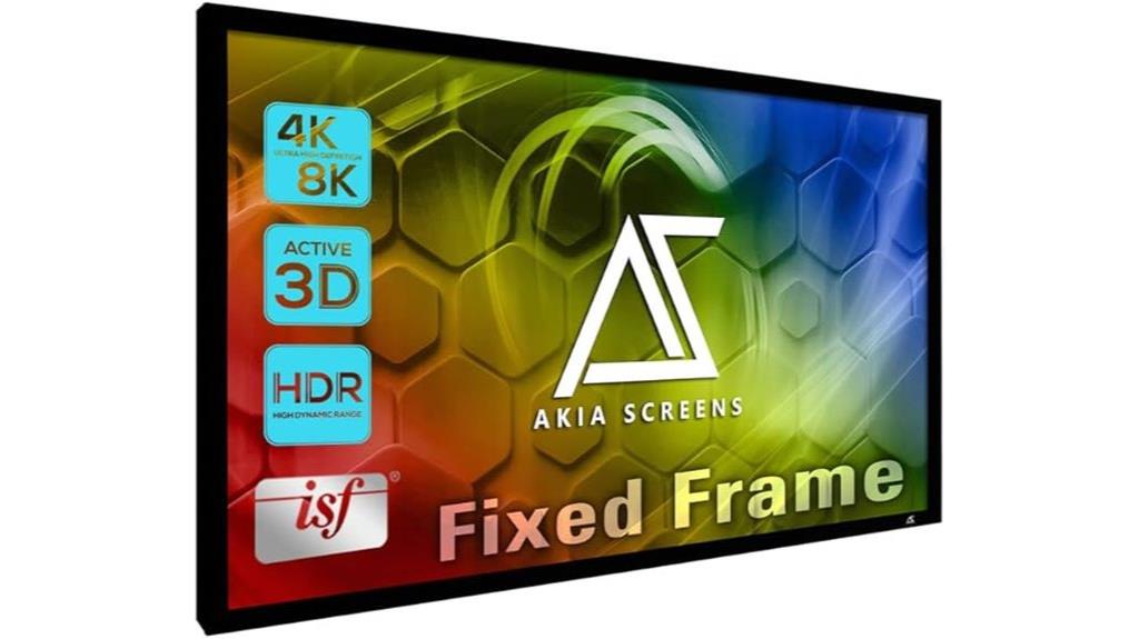100 inch 4k wall screen