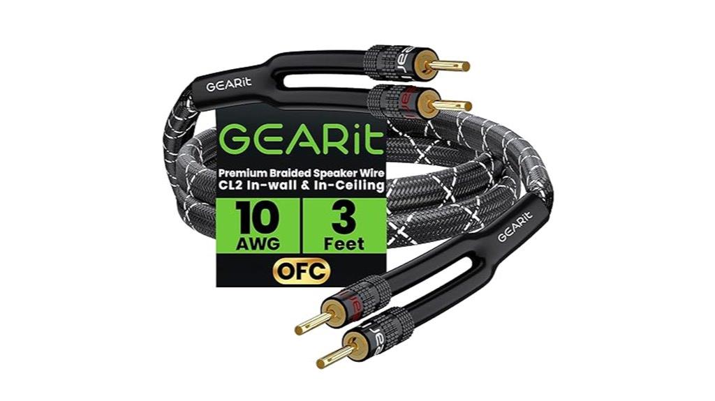 10awg gold plated banana plugs