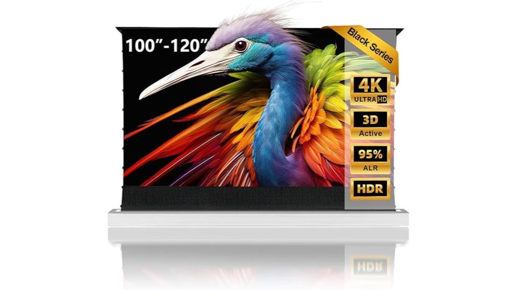 110 inch motorized screen