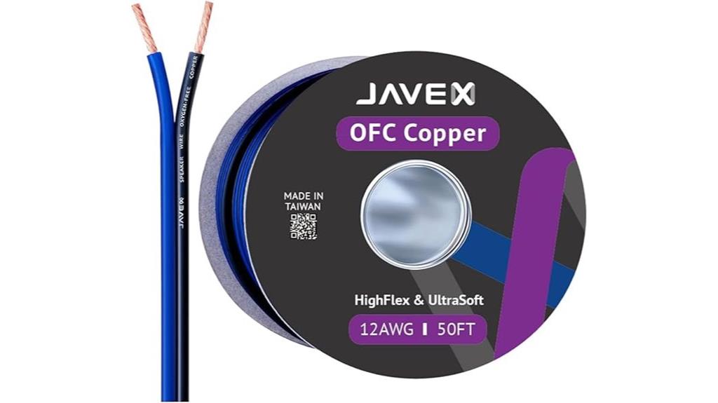 12 gauge 50 foot speaker wire