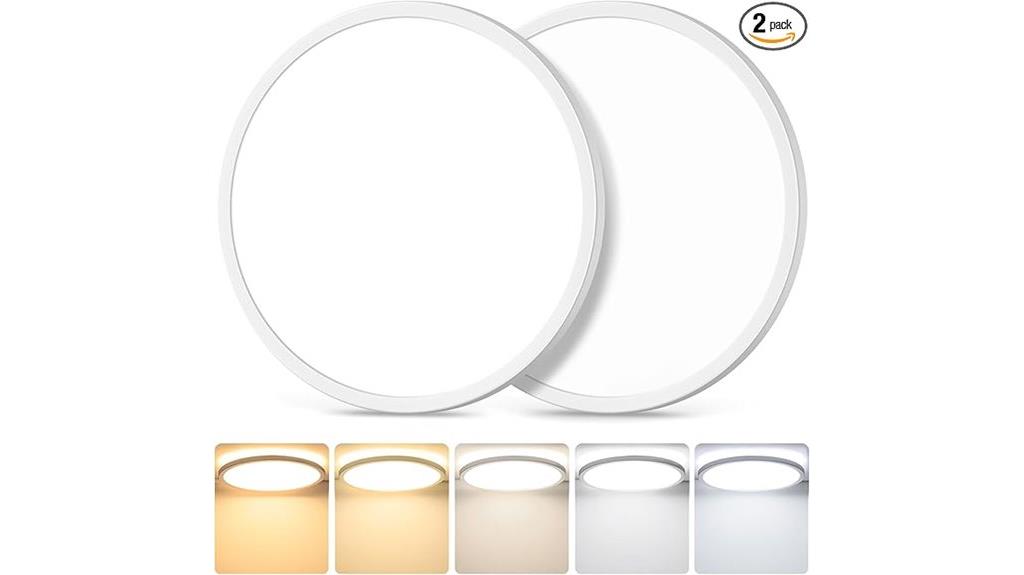 12 inch dimmable led lights