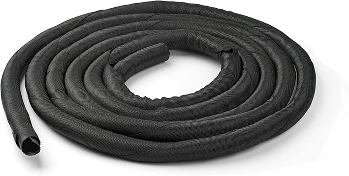 15ft flexible coiled sleeve