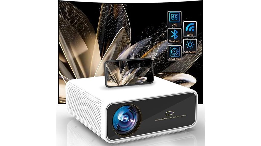 1900 ansi 4k outdoor projector