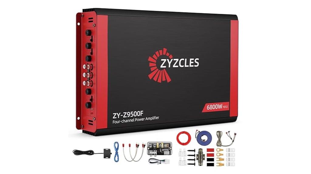 2026 zyzcles 4 channel amplifier