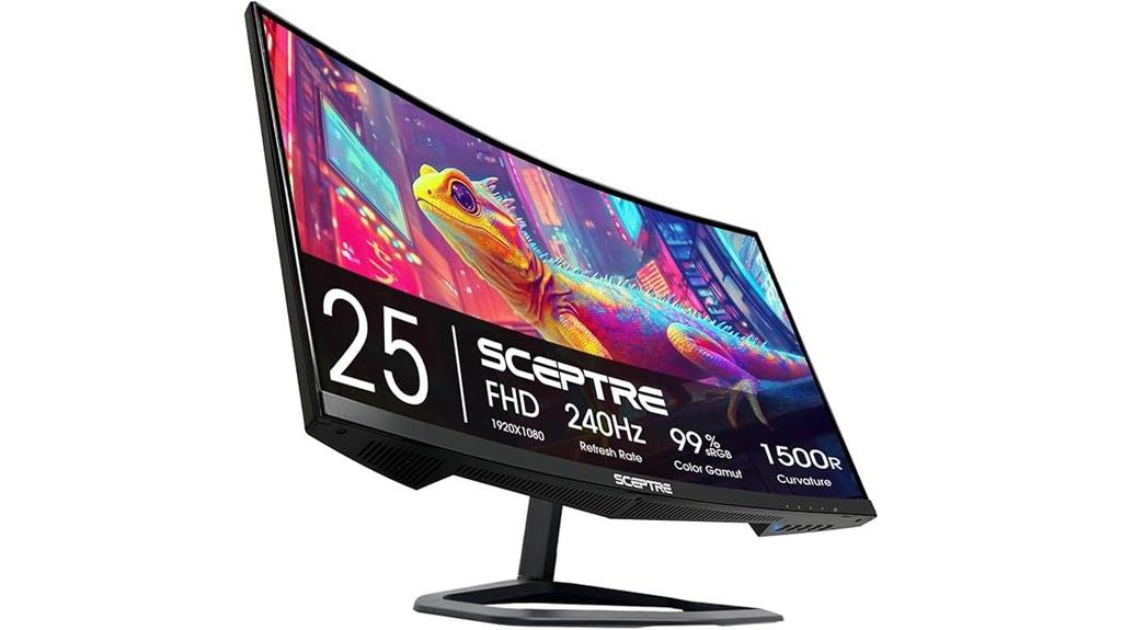 25 inch curved gaming monitor