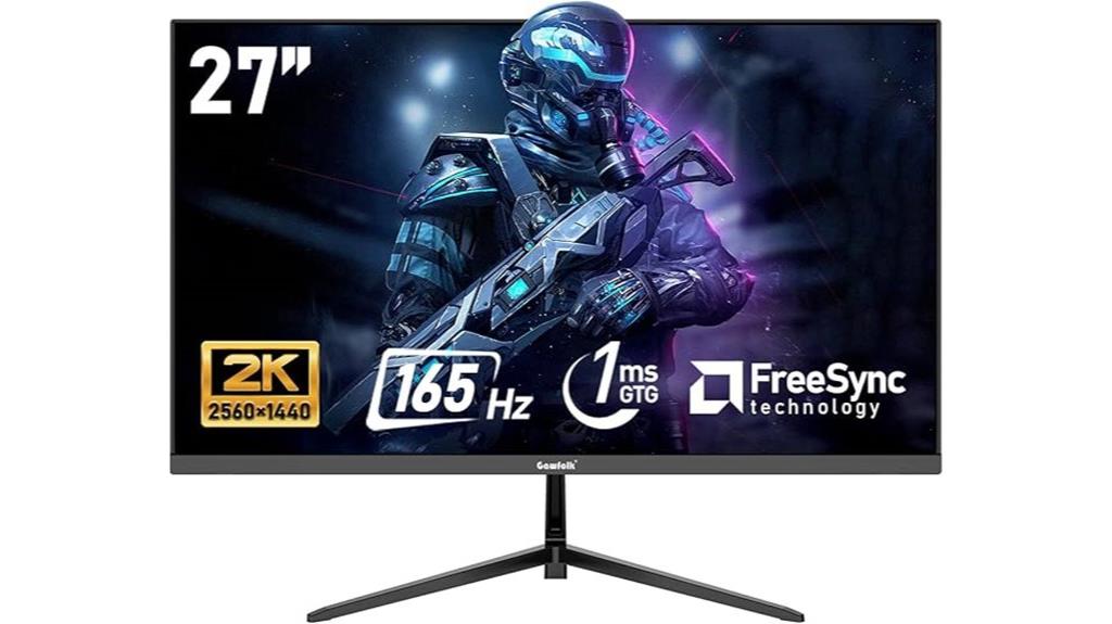 27 inch 2k qhd monitor