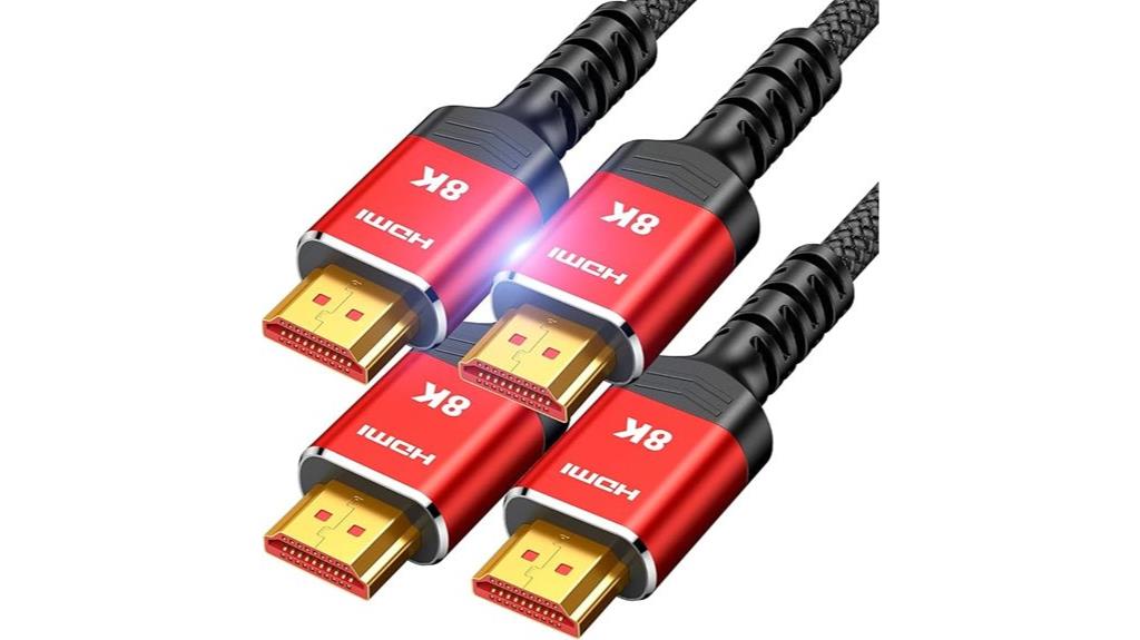 2 pack hdmi cables