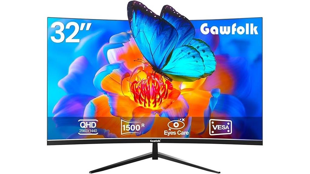 32 inch curved monitor