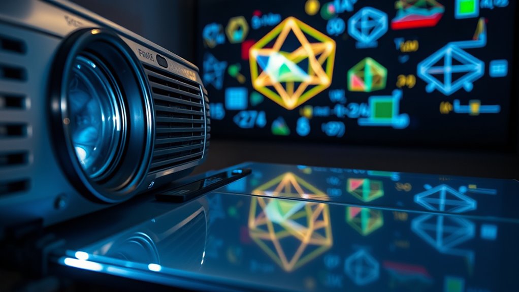 3d projector support calculations