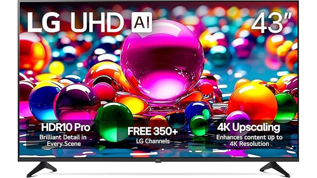 43 inch 4k smart tv