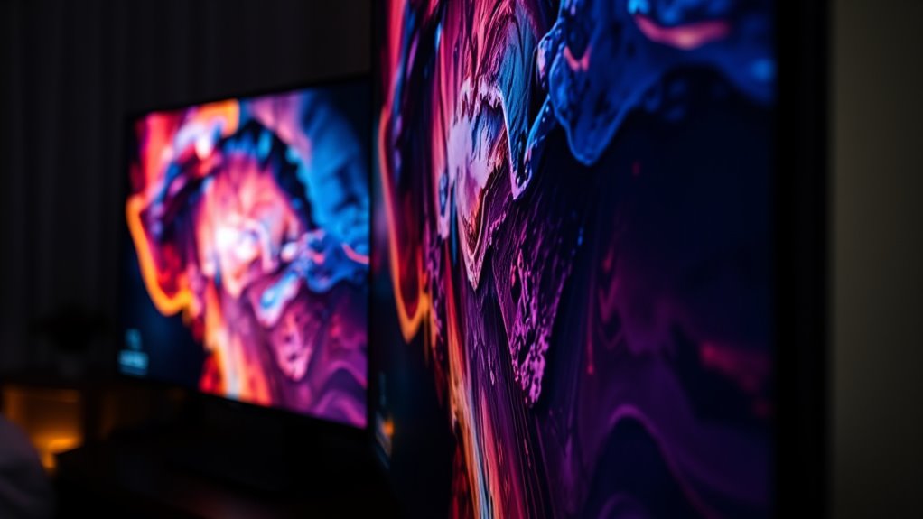 4k enhances larger screens