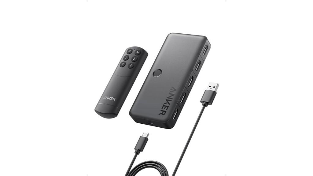 4k hdmi 4 in 1 switch