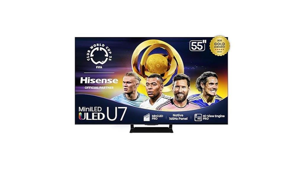 55 inch mini led tv