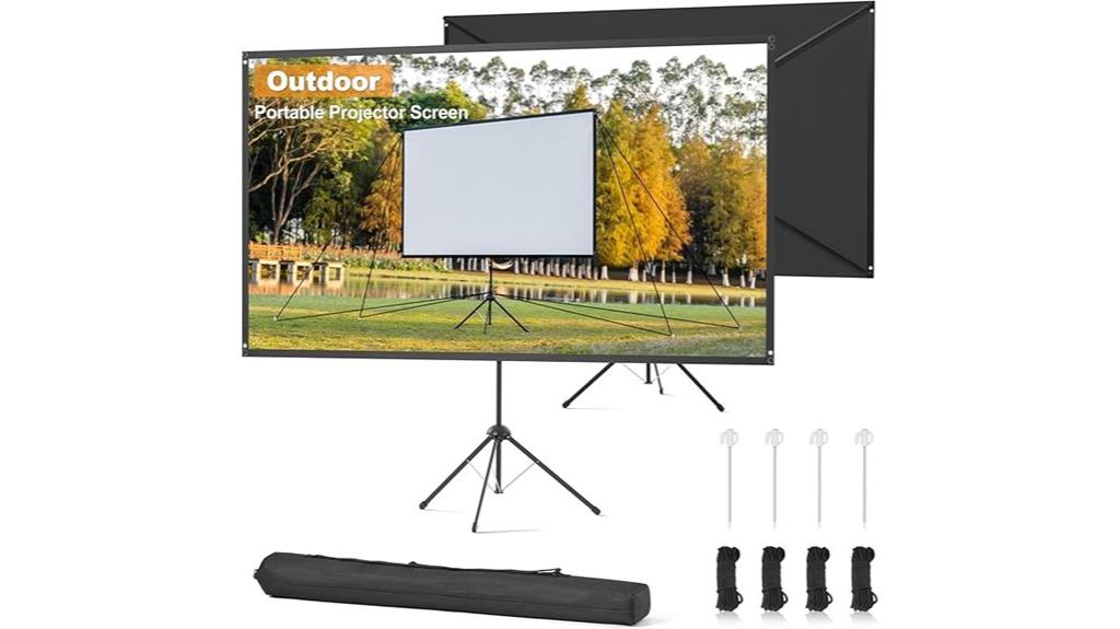 80 inch outdoor screen