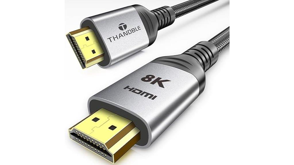 8k hdmi braided cord