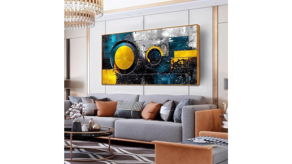 abstract wall art decor