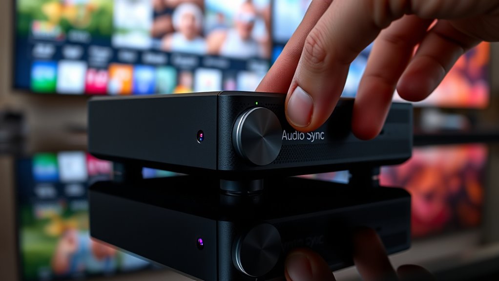 adjust audio to sync