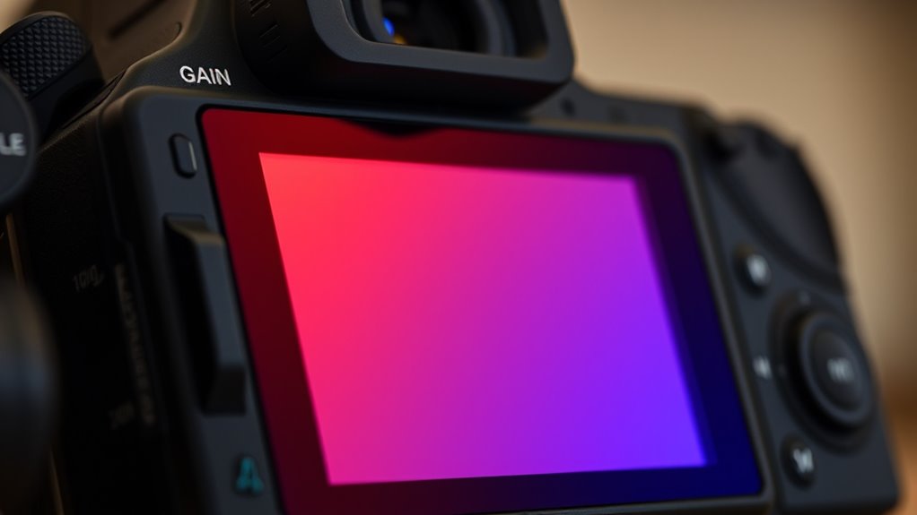 adjust gain and viewing angles