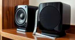 adjust speaker distance settings