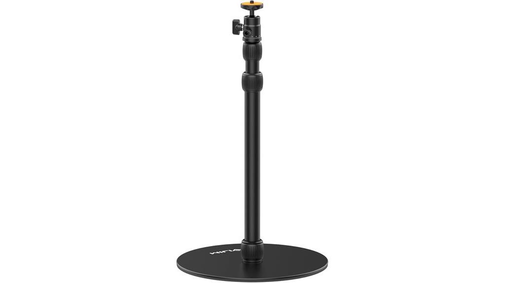 adjustable aluminum floor stand