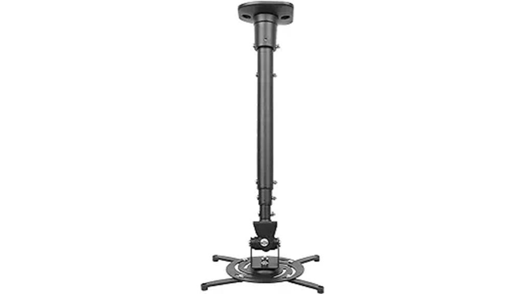 adjustable ceiling projector mount