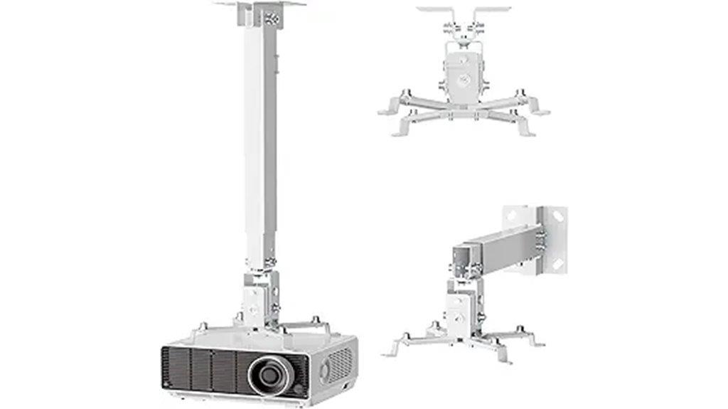 adjustable ceiling wall mount