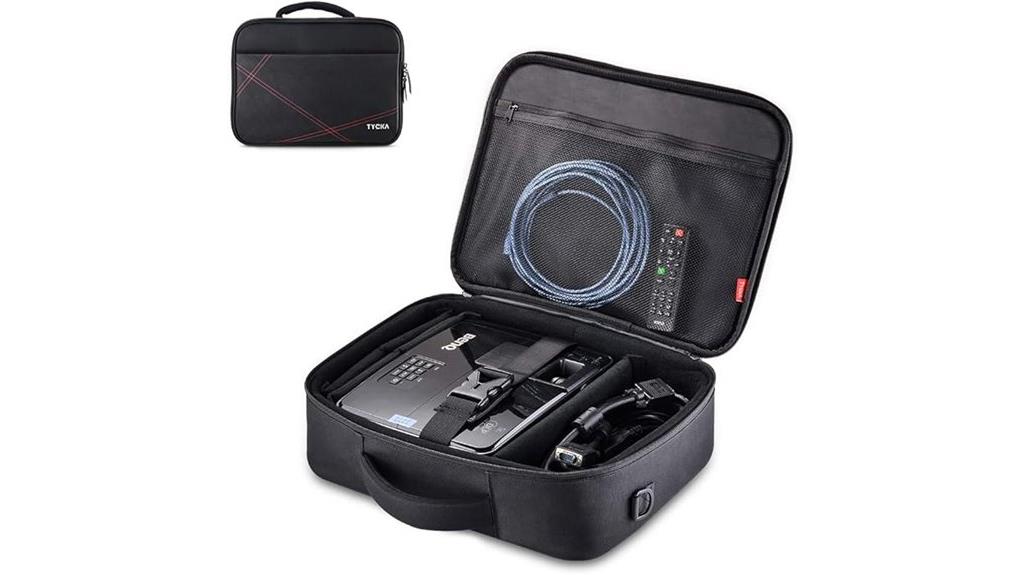 adjustable divider projector case