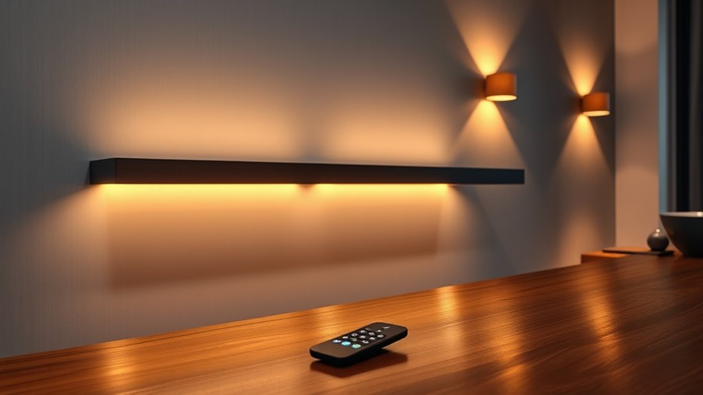 adjustable lighting for ambiance