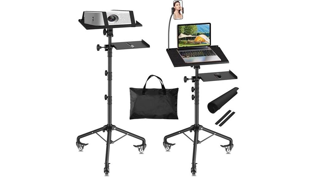 adjustable projector stand