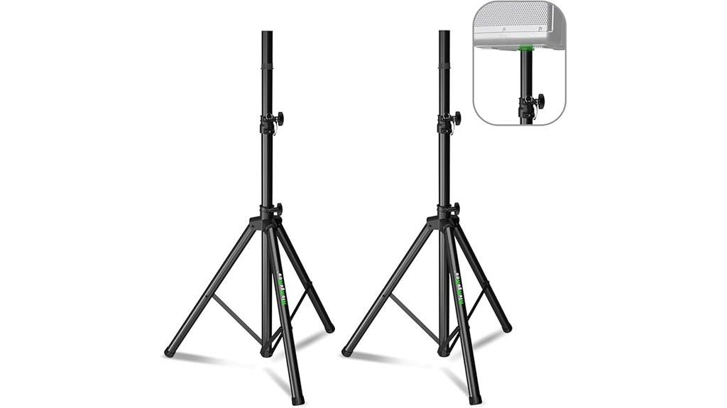 adjustable speaker tripods