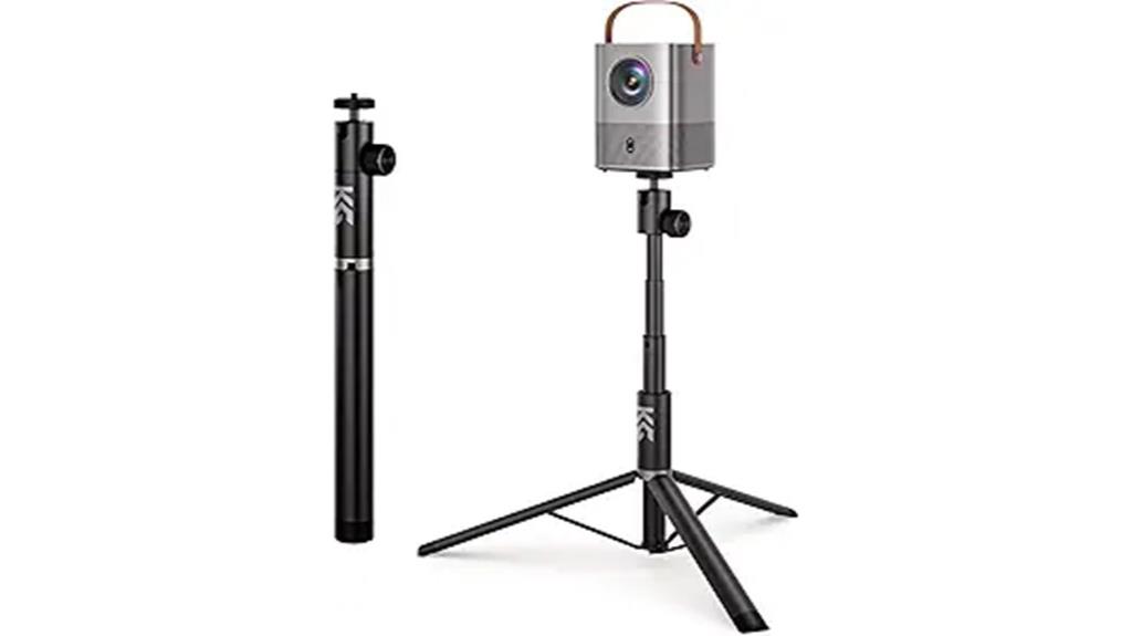 adjustable tripod 360 rotation