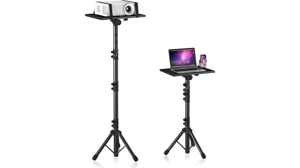 adjustable tripod phone holder