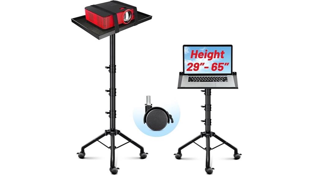 adjustable tripod projector stand