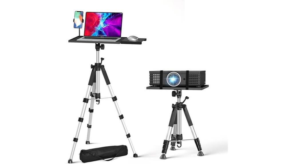 adjustable tripod projector stand