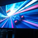 adjusting projector for gaming