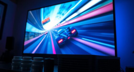 adjusting projector for gaming