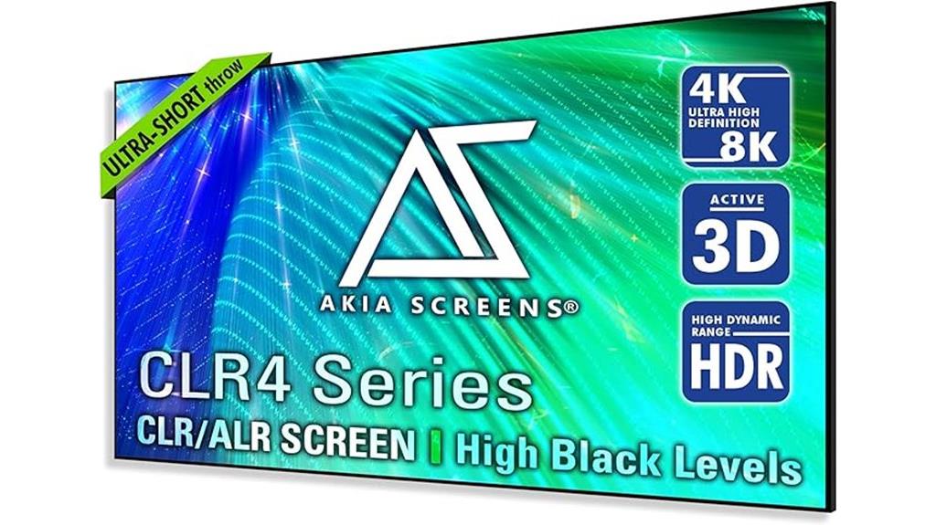akia 123 inch 4k screen