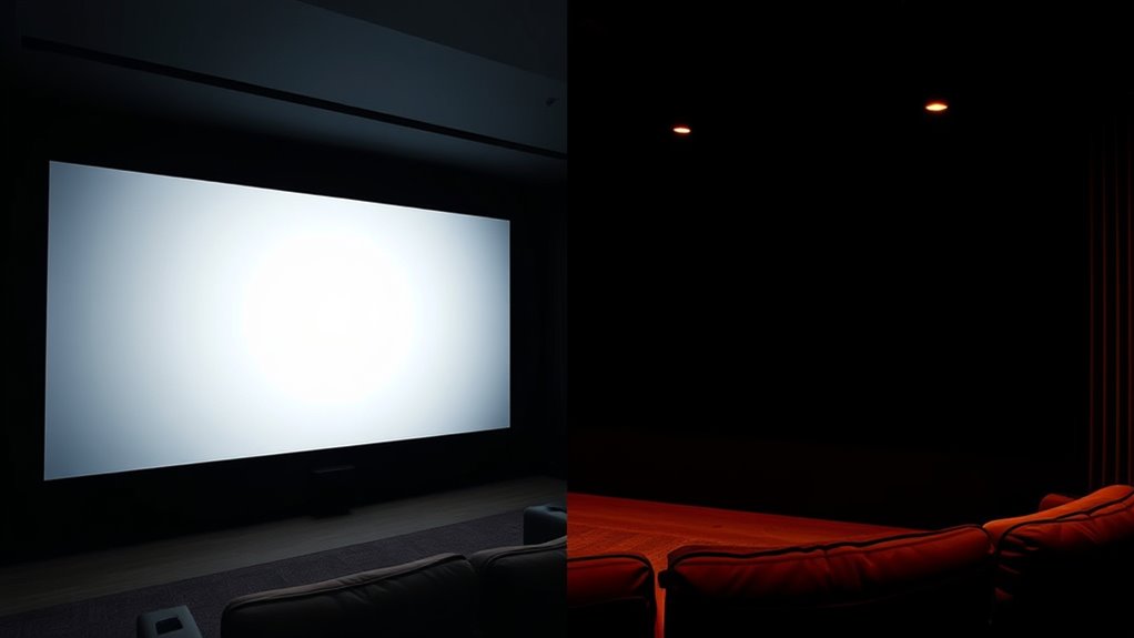 alr vs white screen brightness